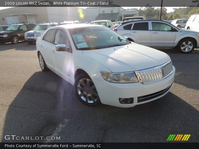 2009 Lincoln MKZ Sedan in White Platinum Tri-Coat