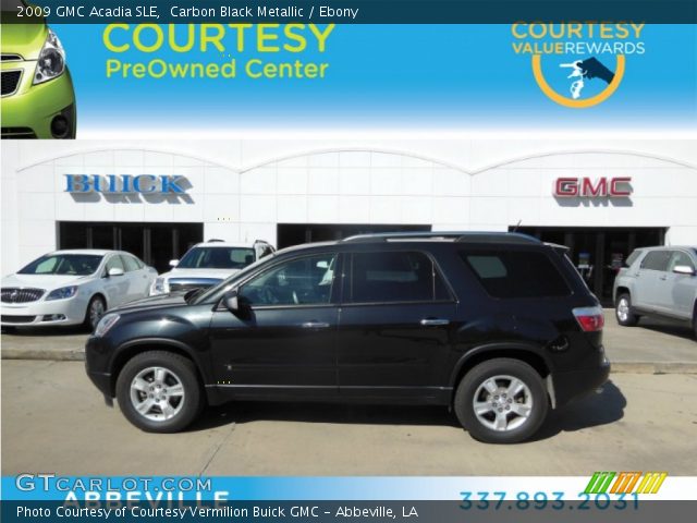 2009 GMC Acadia SLE in Carbon Black Metallic