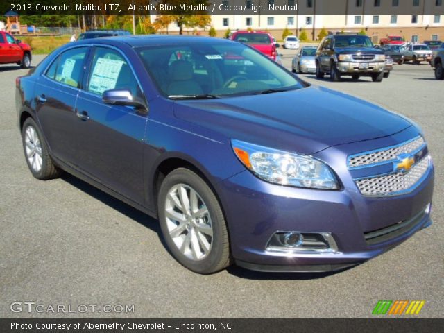 2013 Chevrolet Malibu LTZ in Atlantis Blue Metallic