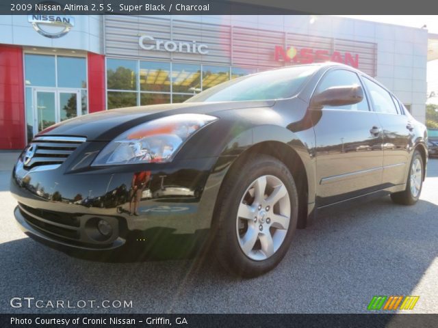 2009 Nissan Altima 2.5 S in Super Black