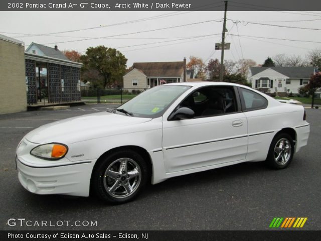 2002 Pontiac Grand Am GT Coupe in Arctic White