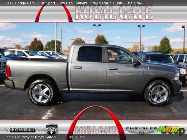 2011 Dodge Ram 1500 Sport Crew Cab in Mineral Gray Metallic
