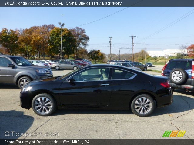 2013 Honda Accord LX-S Coupe in Crystal Black Pearl