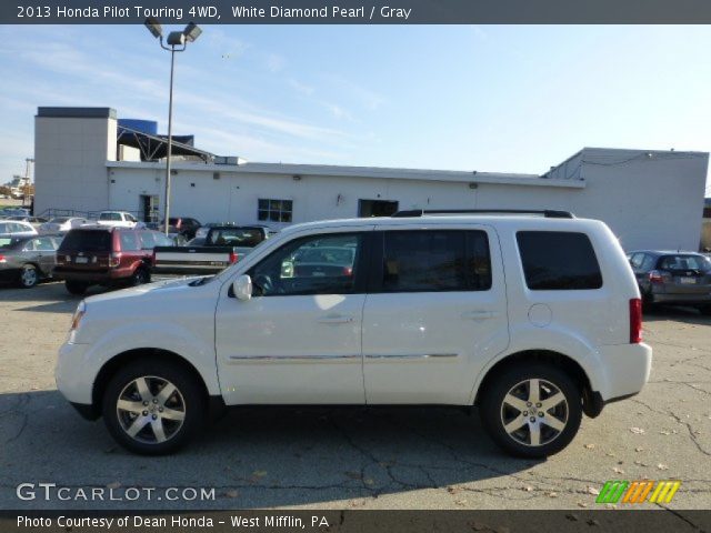 2013 Honda Pilot Touring 4WD in White Diamond Pearl