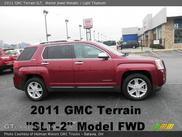 2011 GMC Terrain SLT in Merlot Jewel Metallic