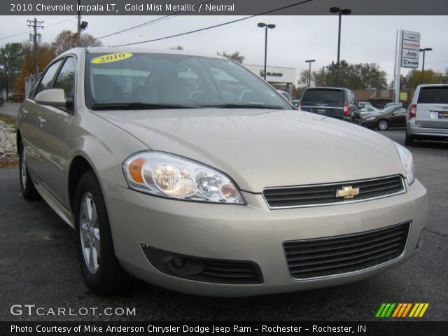 2010 Chevrolet Impala LT in Gold Mist Metallic
