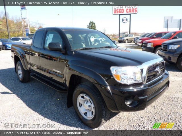 2011 Toyota Tacoma SR5 Access Cab 4x4 in Black