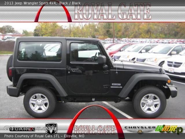 2013 Jeep Wrangler Sport 4x4 in Black