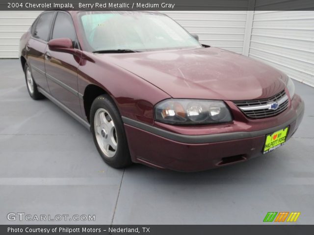 2004 Chevrolet Impala  in Berry Red Metallic