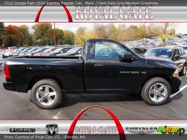 2012 Dodge Ram 1500 Express Regular Cab in Black