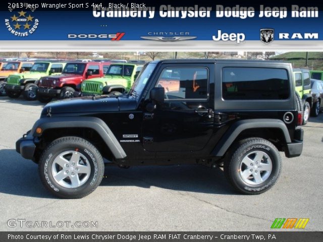 2013 Jeep Wrangler Sport S 4x4 in Black
