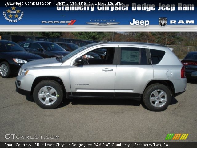 2013 Jeep Compass Sport in Bright Silver Metallic