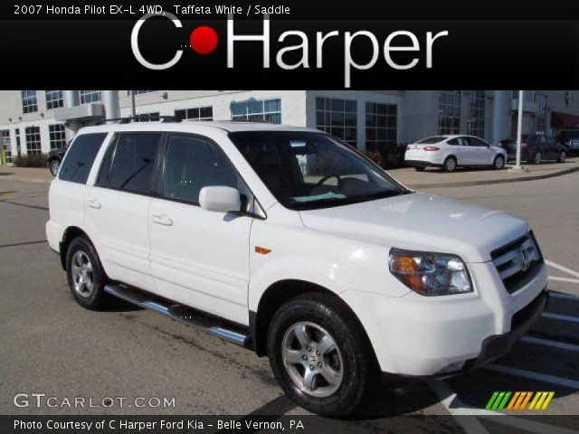 2007 Honda Pilot EX-L 4WD in Taffeta White
