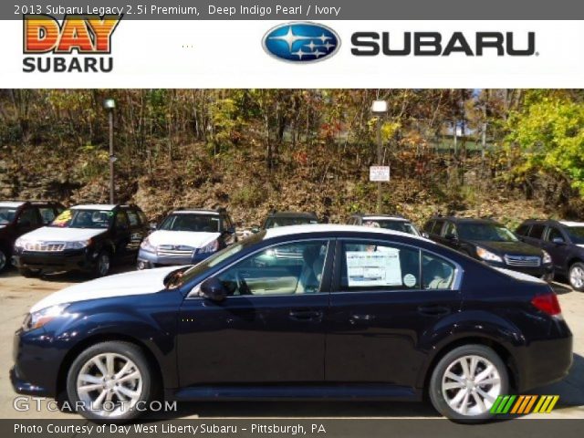 2013 Subaru Legacy 2.5i Premium in Deep Indigo Pearl