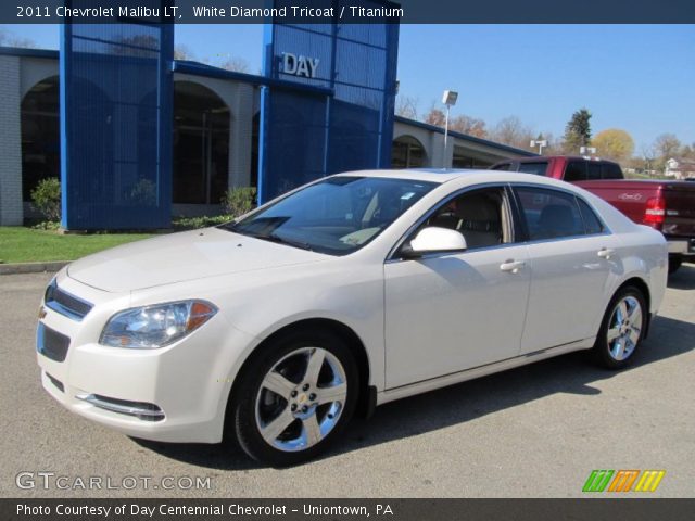 2011 Chevrolet Malibu LT in White Diamond Tricoat
