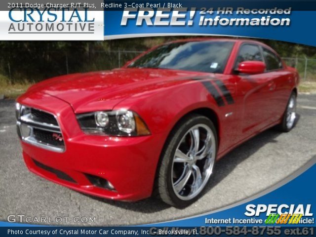 2011 Dodge Charger R/T Plus in Redline 3-Coat Pearl