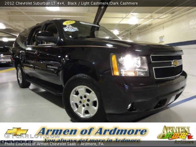 2012 Chevrolet Suburban LT 4x4 in Black
