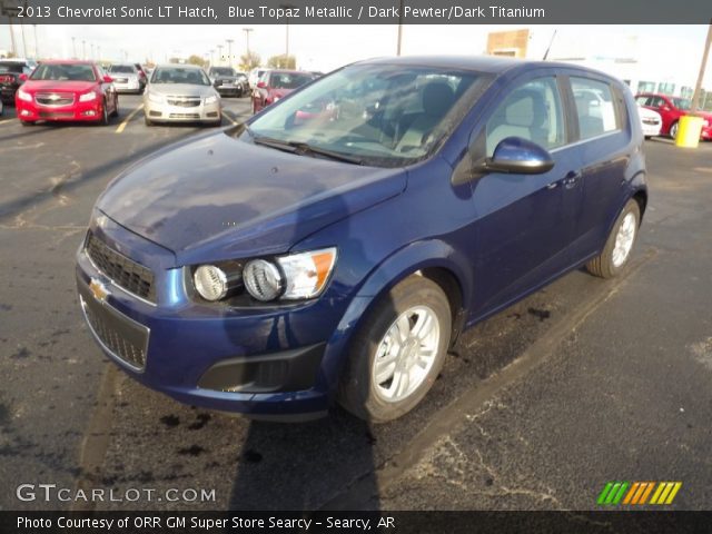 2013 Chevrolet Sonic LT Hatch in Blue Topaz Metallic