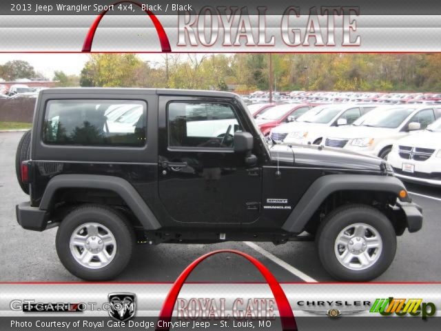 2013 Jeep Wrangler Sport 4x4 in Black