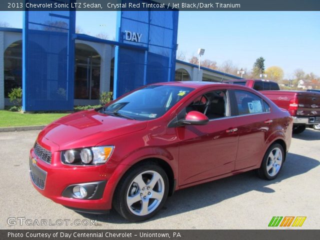 2013 Chevrolet Sonic LTZ Sedan in Crystal Red Tintcoat