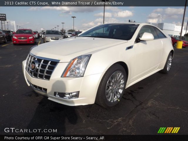 2013 Cadillac CTS Coupe in White Diamond Tricoat