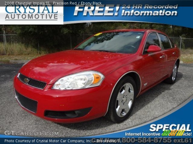 2008 Chevrolet Impala SS in Precision Red