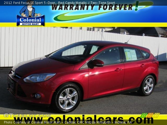 2012 Ford Focus SE Sport 5-Door in Red Candy Metallic