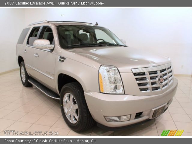 2007 Cadillac Escalade AWD in Quicksilver