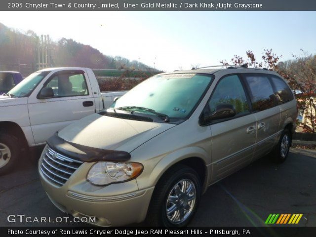 2005 Chrysler Town & Country Limited in Linen Gold Metallic