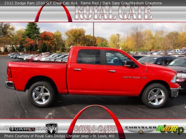 2012 Dodge Ram 1500 SLT Crew Cab 4x4 in Flame Red