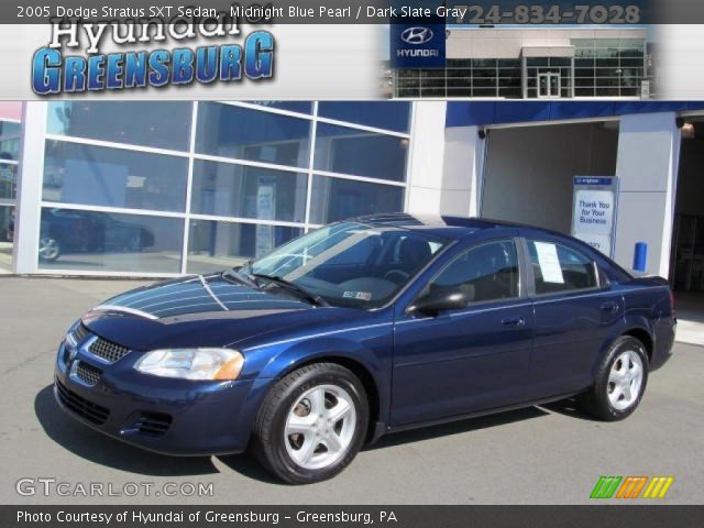2005 Dodge Stratus SXT Sedan in Midnight Blue Pearl