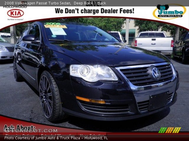 2008 Volkswagen Passat Turbo Sedan in Deep Black