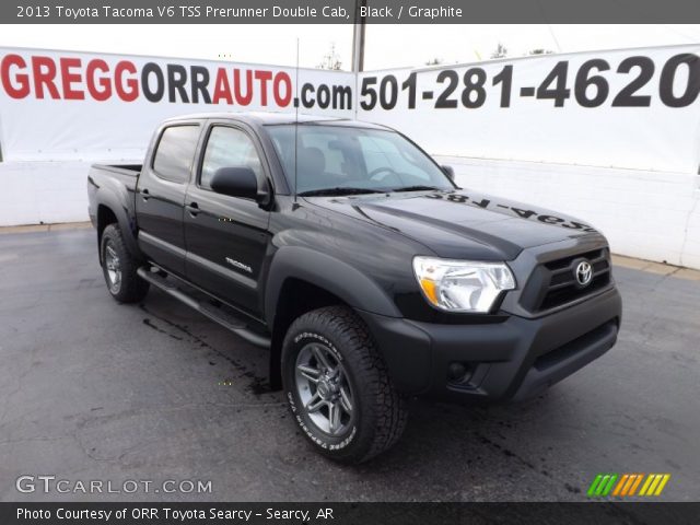 2013 Toyota Tacoma V6 TSS Prerunner Double Cab in Black