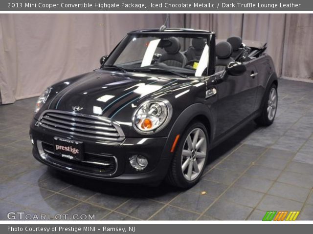 2013 Mini Cooper Convertible Highgate Package in Iced Chocolate Metallic