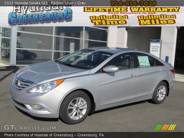 2013 Hyundai Sonata GLS in Radiant Silver