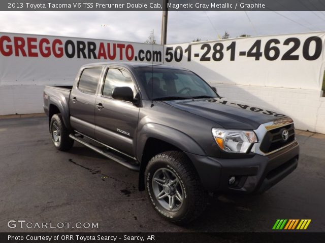 2013 Toyota Tacoma V6 TSS Prerunner Double Cab in Magnetic Gray Metallic