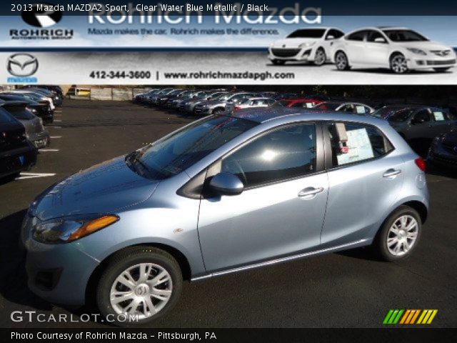 2013 Mazda MAZDA2 Sport in Clear Water Blue Metallic