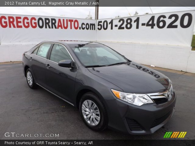 2012 Toyota Camry LE in Magnetic Gray Metallic