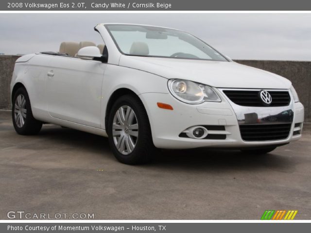 2008 Volkswagen Eos 2.0T in Candy White