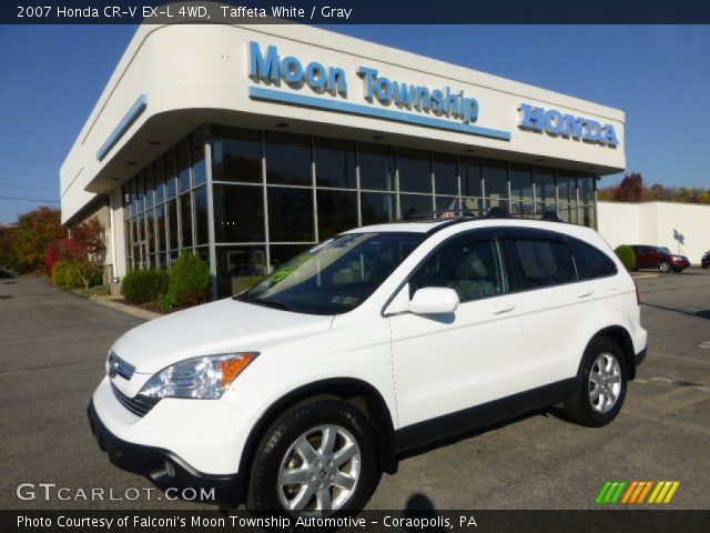 2007 Honda CR-V EX-L 4WD in Taffeta White