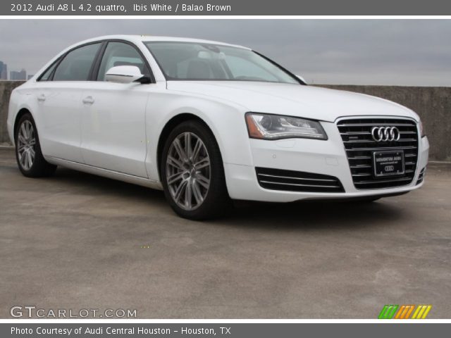 2012 Audi A8 L 4.2 quattro in Ibis White