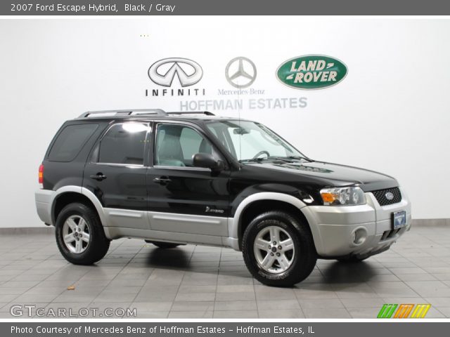 2007 Ford Escape Hybrid in Black