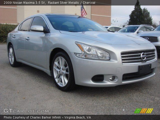 2009 Nissan Maxima 3.5 SV in Radiant Silver Metallic