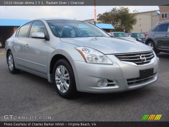2010 Nissan Altima 2.5 S in Radiant Silver