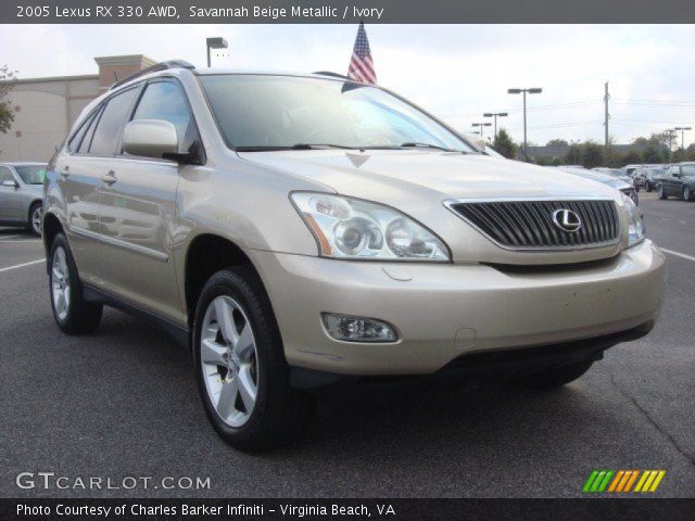 2005 Lexus RX 330 AWD in Savannah Beige Metallic