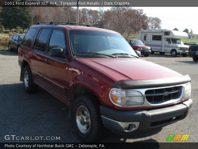 Toreador Red Metallic 2001 Ford Explorer Xlt 4x4 Dark