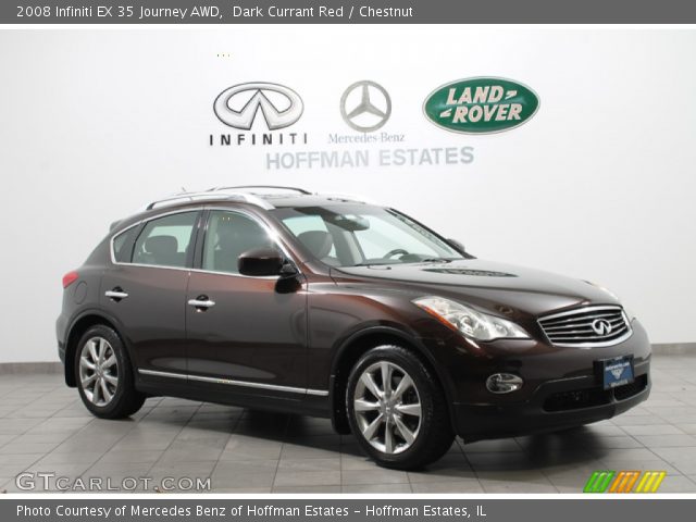 2008 Infiniti EX 35 Journey AWD in Dark Currant Red