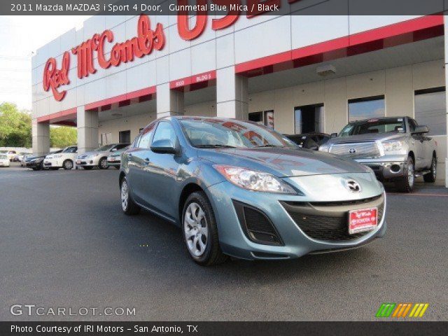 2011 Mazda MAZDA3 i Sport 4 Door in Gunmetal Blue Mica