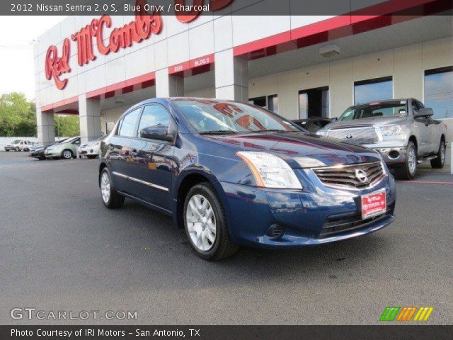 2012 Nissan Sentra 2.0 S in Blue Onyx