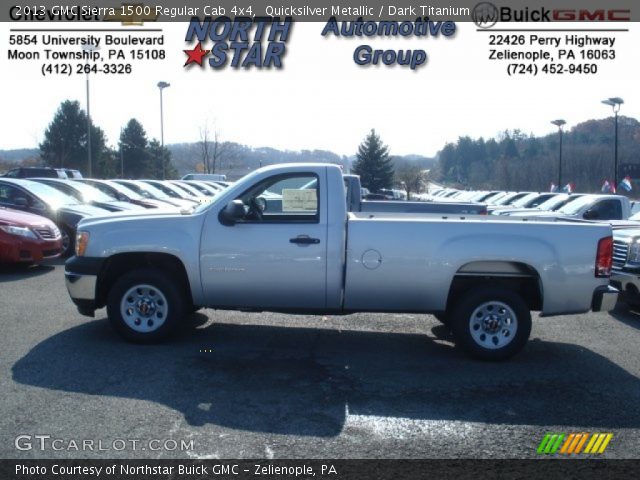 2013 GMC Sierra 1500 Regular Cab 4x4 in Quicksilver Metallic